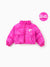 Barbie Toddler/Kid 1pc Logo Pattern Long-sleeve Puffer Jacket Coat Roseo