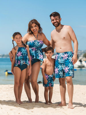 Tropical & Hawaii Matching Vacation Outfits