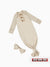 Baby Girl Wool Sleeping Bag Infant Gown with Headband Apricot