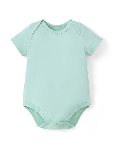 Bamboo Baby Boy/Girl Casual Romper Green