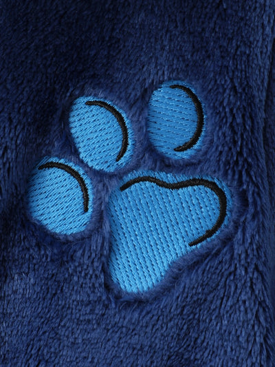 PAW Patrol Toddler Boy 1pc Chase Soft Fuzzy Hooded Coat Blue