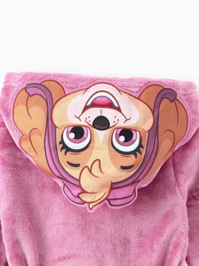PAW Patrol Toddler Girl 1pc Skye Soft Fuzzy Hooded Coat Pink
