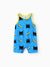 Justice League Baby Boy Batman/Superman Tank Romper Blue