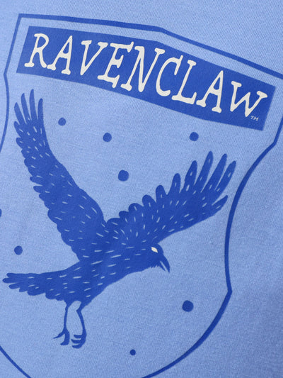 Harry Potter 1pc Baby Boy College Badge Pattern Romper Royal Blue