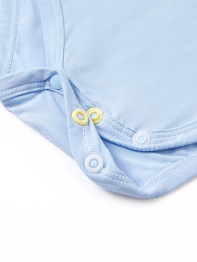 Bamboo Baby Boy/Girl Casual Romper Blue