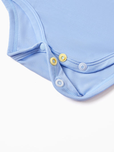 Bamboo 5-Pack Baby Boy/Girl Casual Romper White