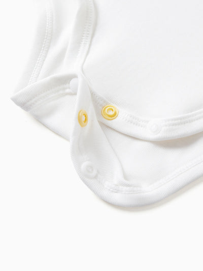 Baby Boy/Girl 3-Pack Lyocell Solid Color Romper Brown