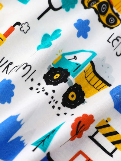 Bamboo Baby Boy/Girl 1pc Allover Print  Bodysuits  Royal Blue