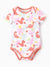 Bamboo Baby Boy/Girl 1pc Allover Print  Bodysuits  incarnadinepink