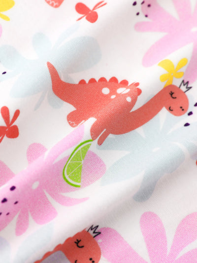 Bamboo Baby Boy/Girl 1pc Allover Print  Bodysuits  incarnadinepink