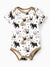 Bamboo Baby Boy/Girl 1pc Allover Print  Bodysuits  YellowBrown