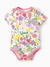 Bamboo Baby Boy/Girl 1pc Allover Print  Bodysuits  Multi-color