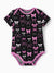Bamboo Baby Boy/Girl 1pc Allover Print  Bodysuits  Pink purple